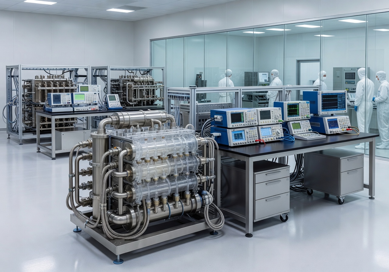 Elcogen advanced fuel cell laboratory